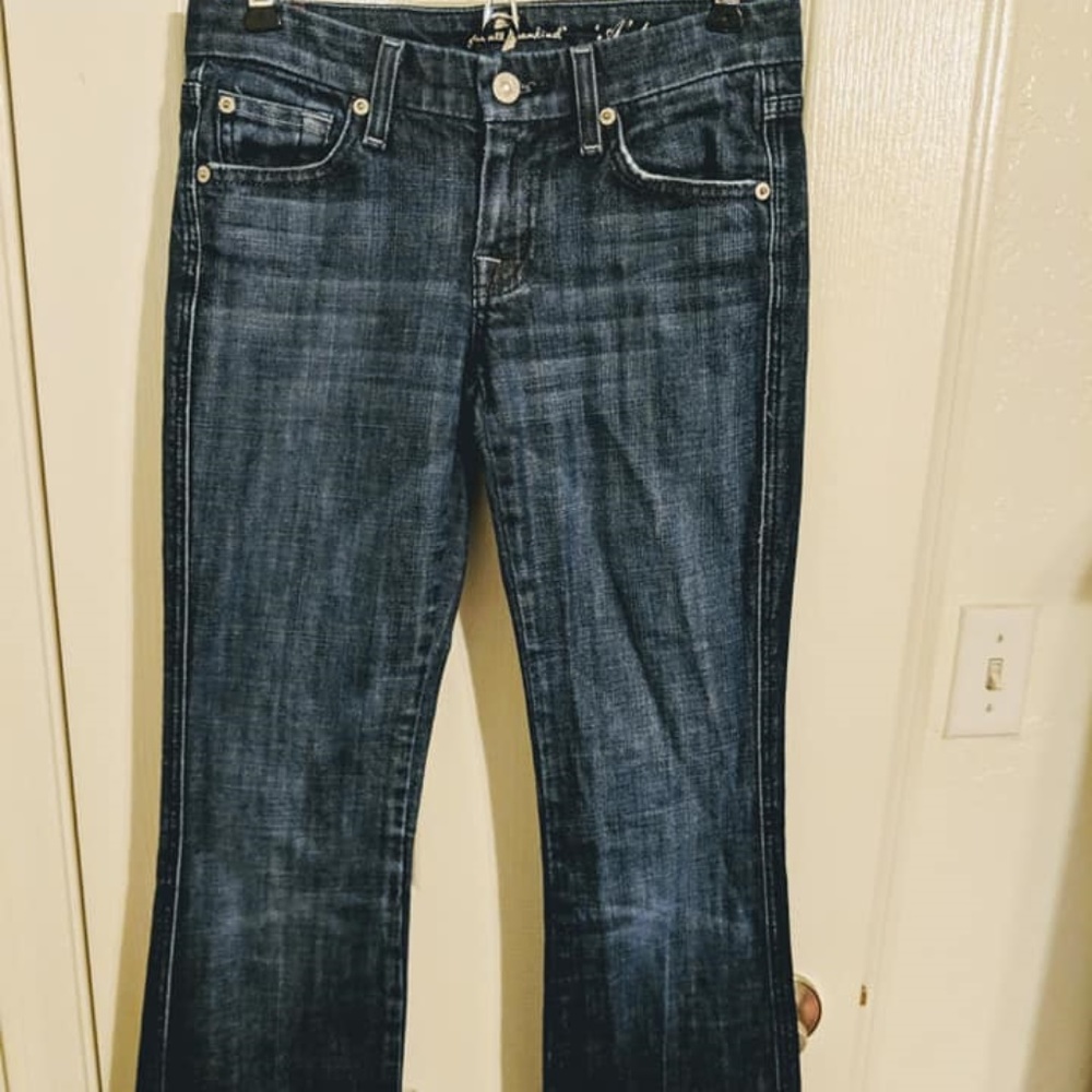 7 for all mankind "A" pocket jeans sz 25